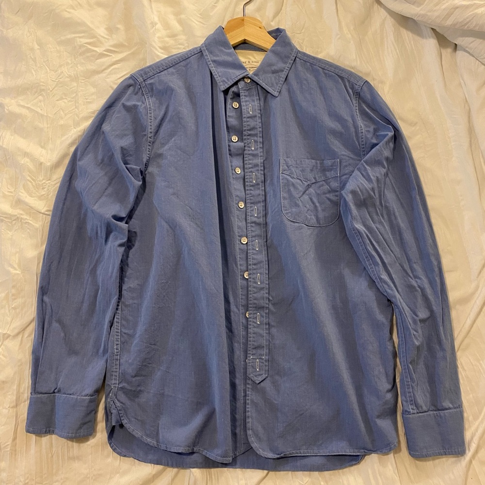 Rag & Bone Button Down Shirt Medium